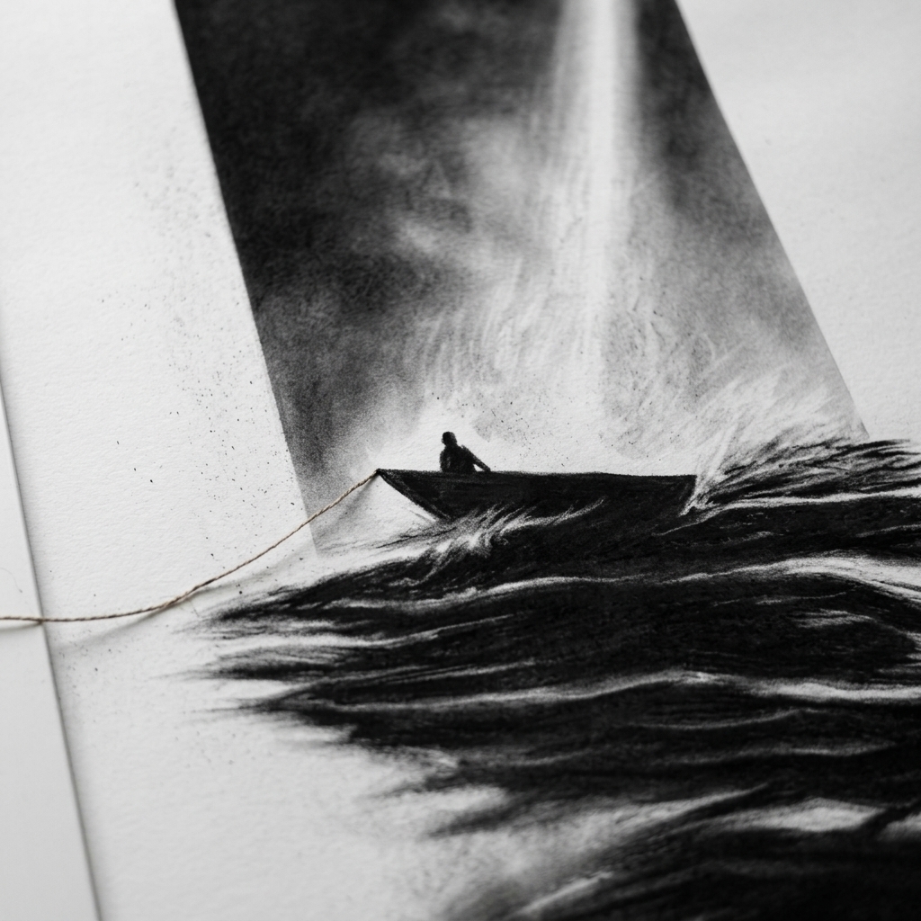 A Letter for the Deep, close-detail visualization