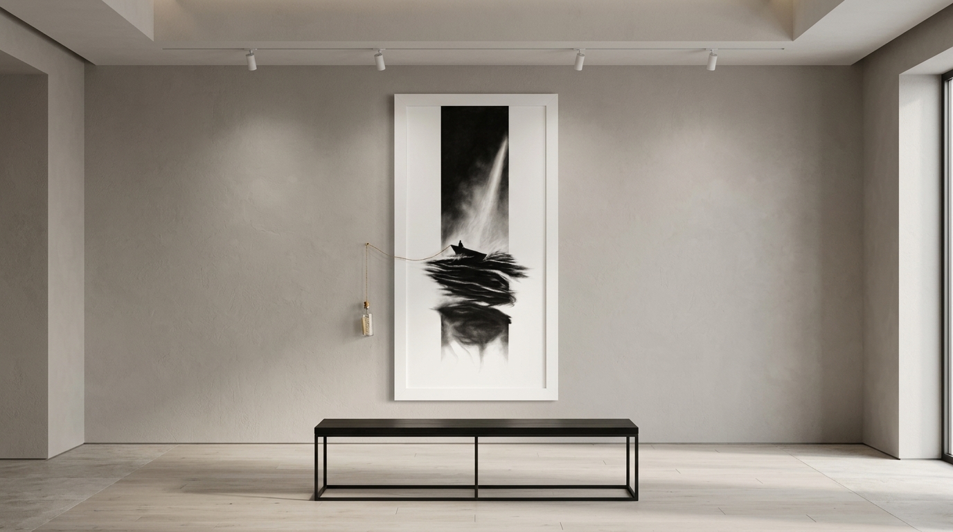 A Letter for the Deep shown in a room-scale visualization
