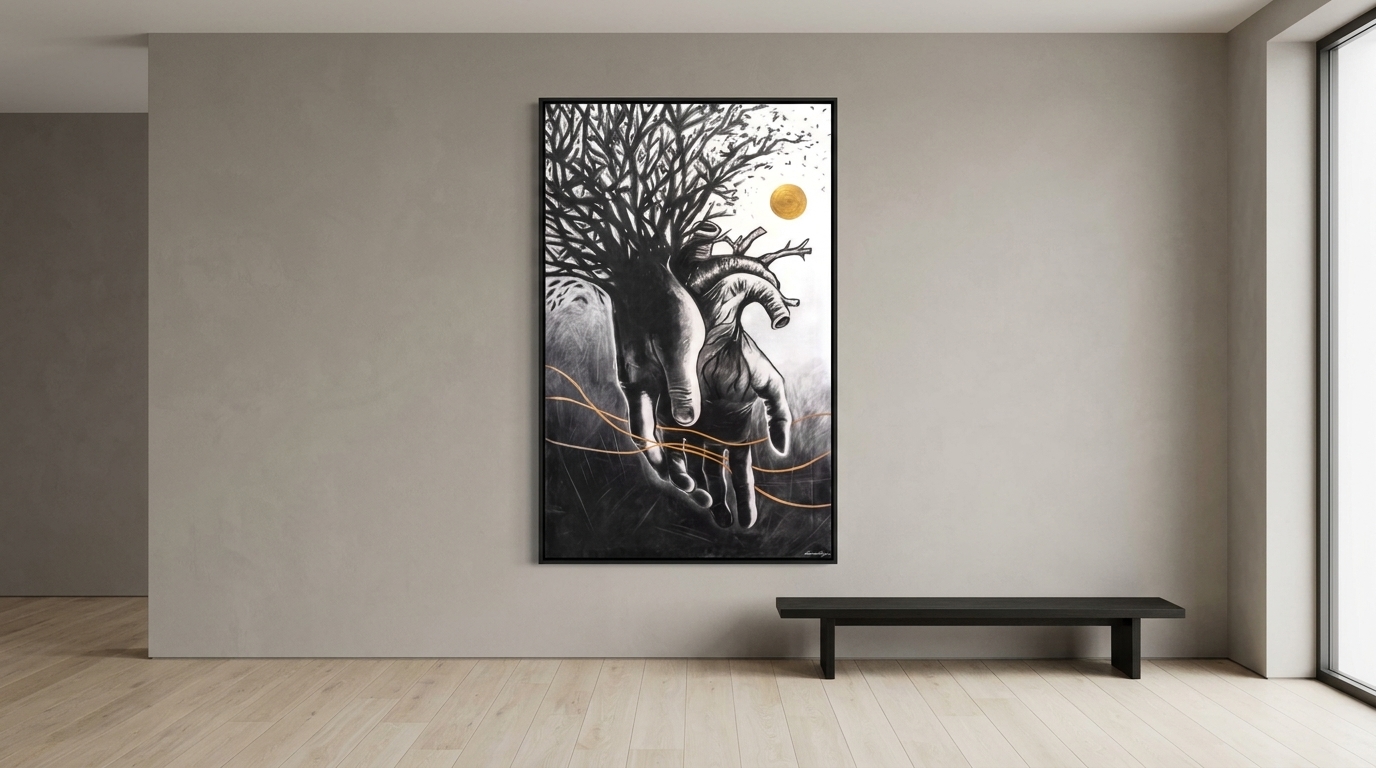 Intertwined shown in a room-scale visualization