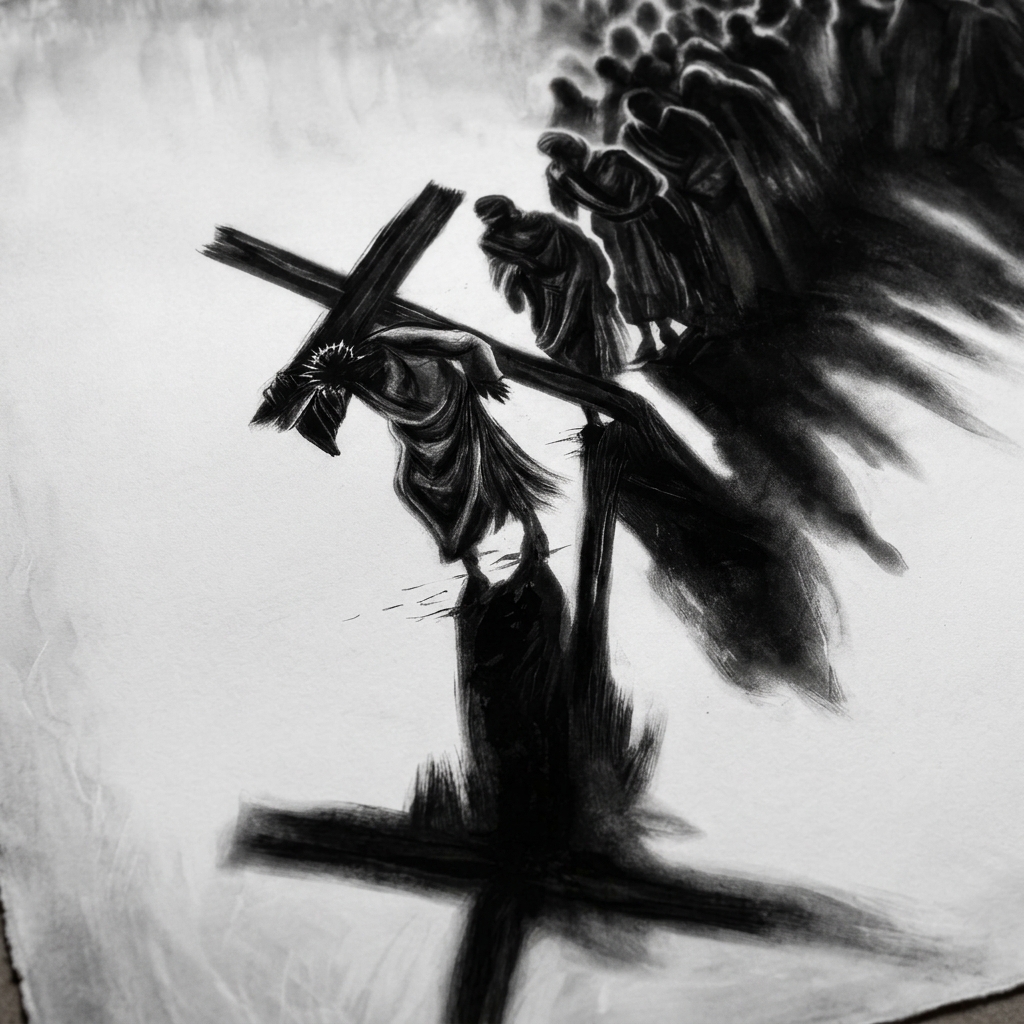 The Procession, close-detail visualization